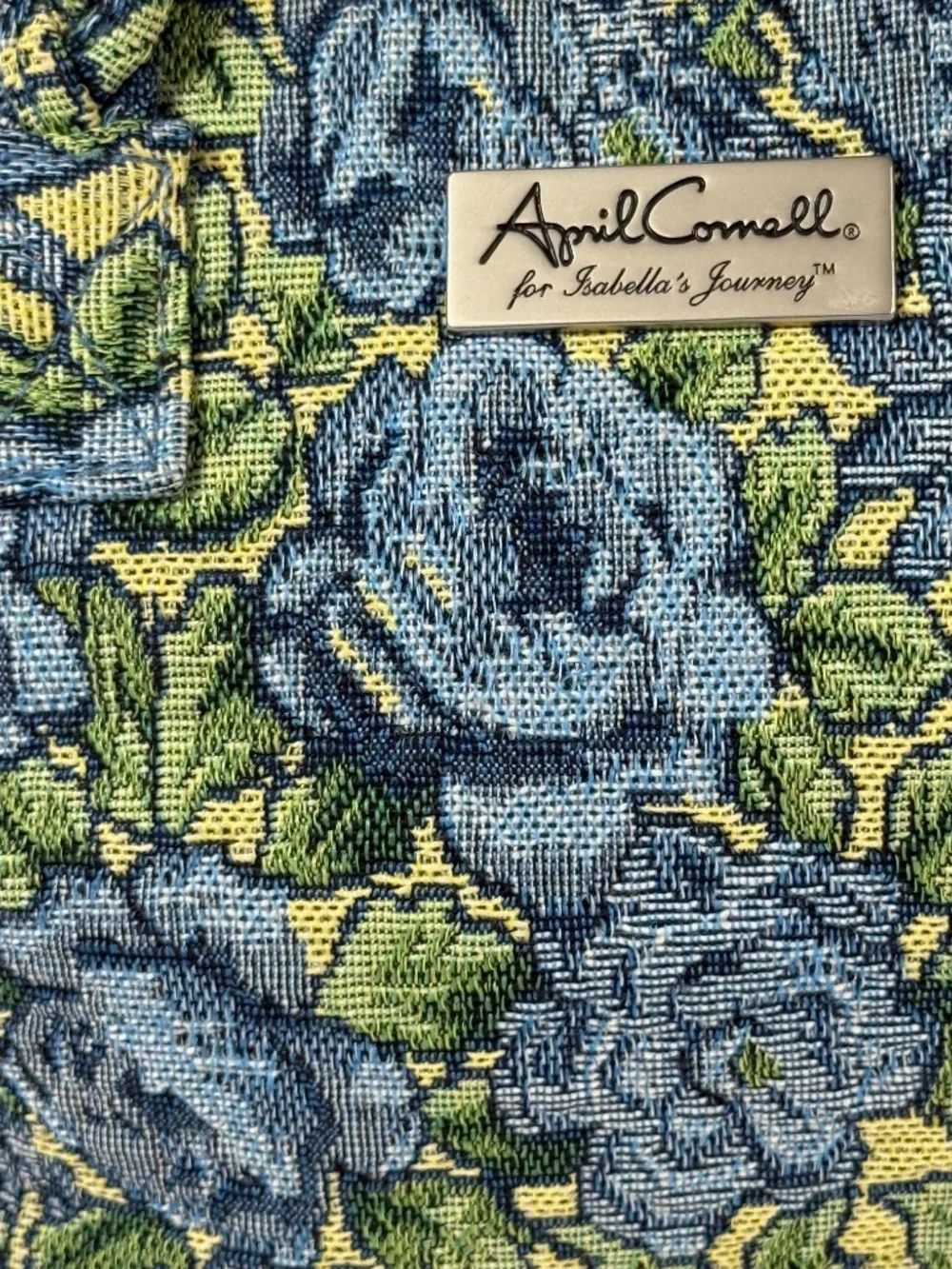 April Cornell Floral Tapestry Tote Bag